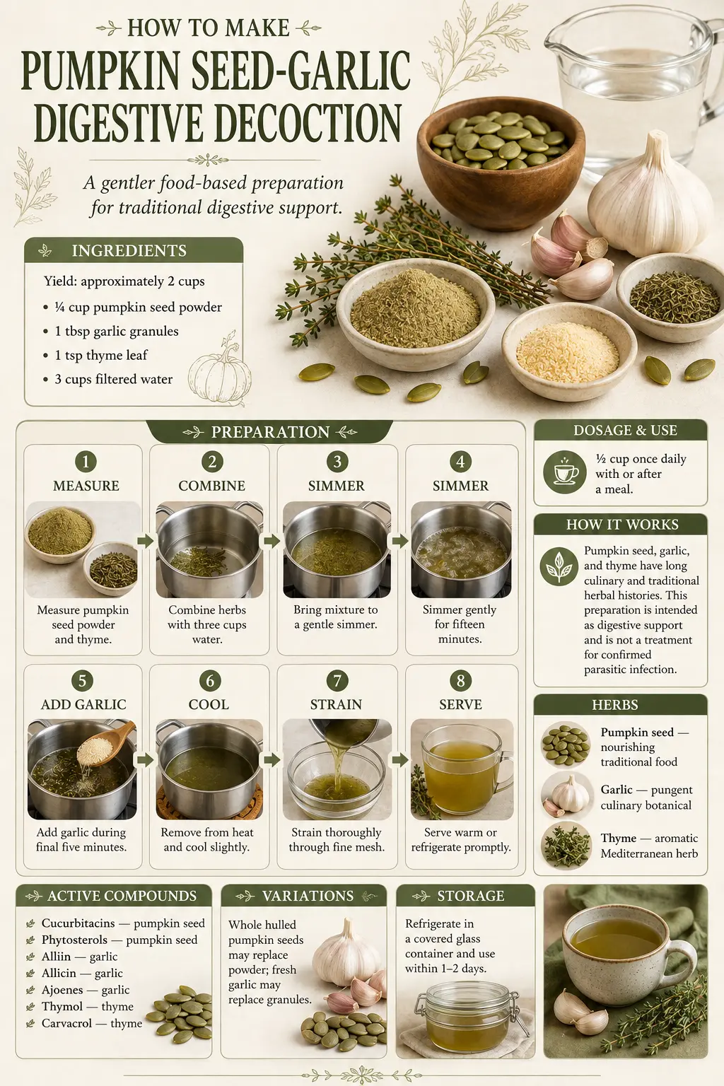 How-to-make-Pumpkin-Seed-Garlic-Digestive-Decoction