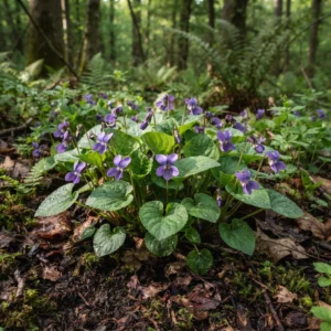Violet Leaf